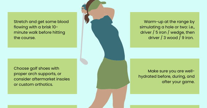 Avoid Golf Injuries & Keep Your Swing Smooth!  image